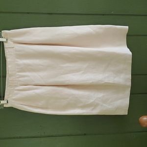 Vtg linen skirt